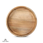 Load image into Gallery viewer, Mango Wood Round Tray - Natural