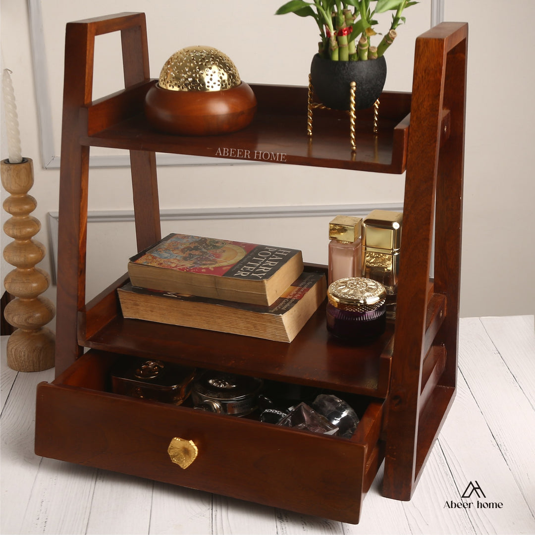 Mango Wood - Draw Organiser-2