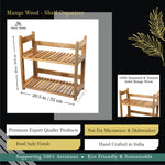 Load image into Gallery viewer, Mango Wood - Shelf Organiser-2