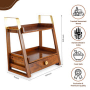 Mango Wood - Draw Organiser-2